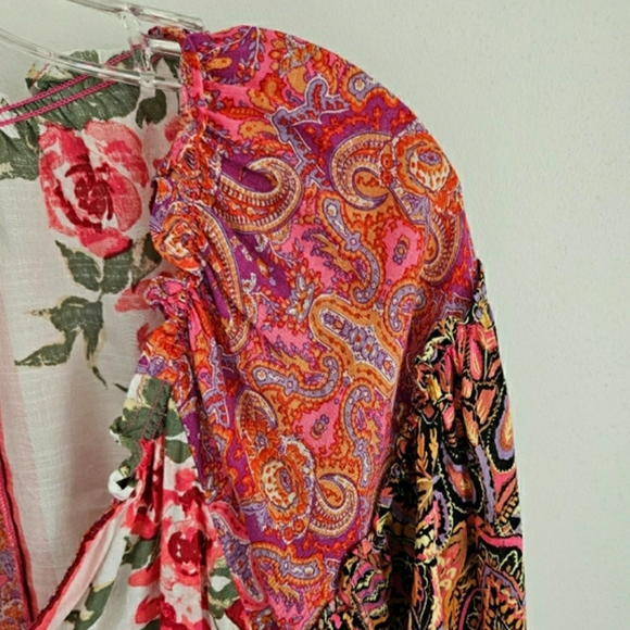 Free People Gemini Vintage Combo blouse - Picture 4 of 5